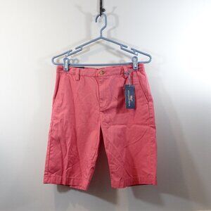 Vineyard Vines Shep & Ian Size 16 Boy’s Chino Breaker Shorts Khaki Lobster Reef